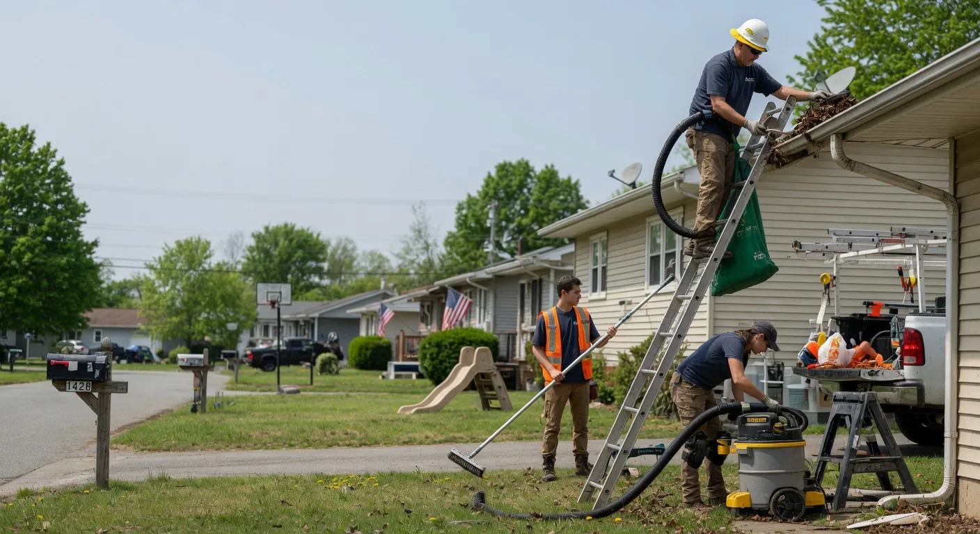 Gutter Installation in Bowen, IL near me